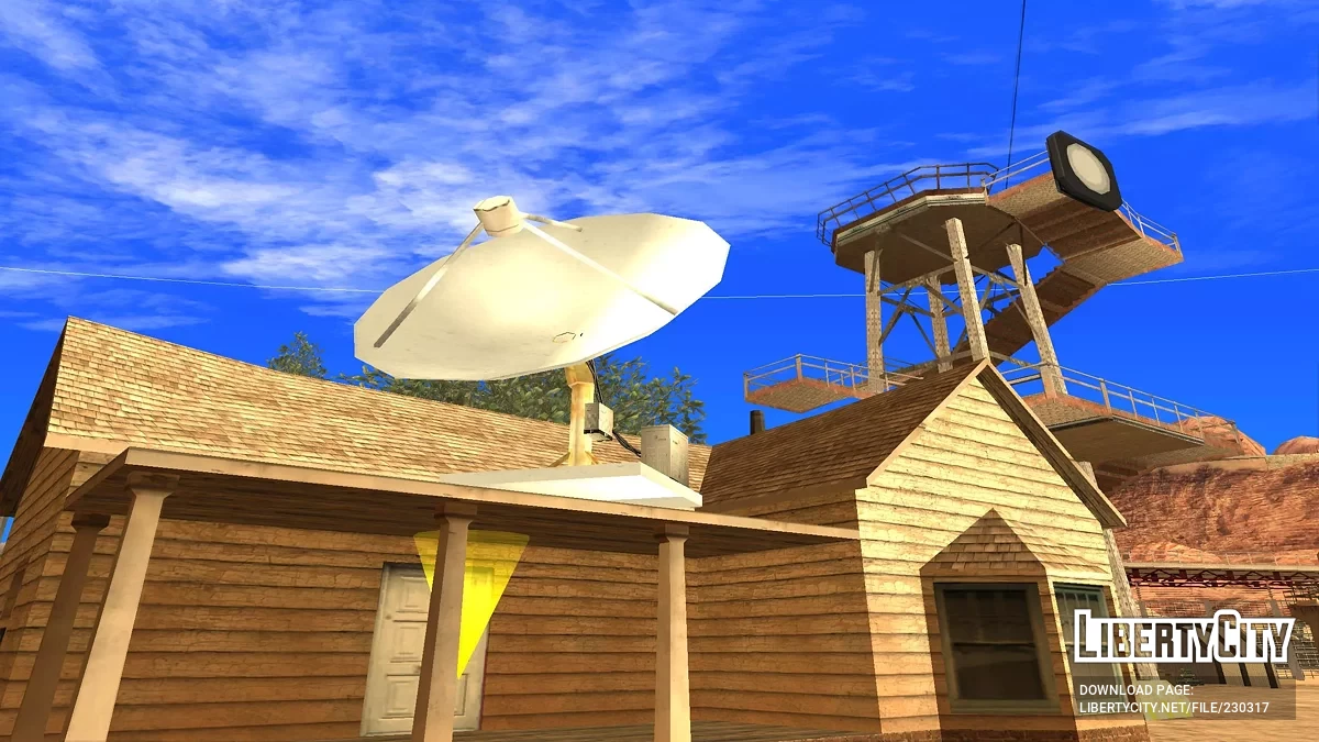 Укрепленный дом в пустыне / GTA San Andreas