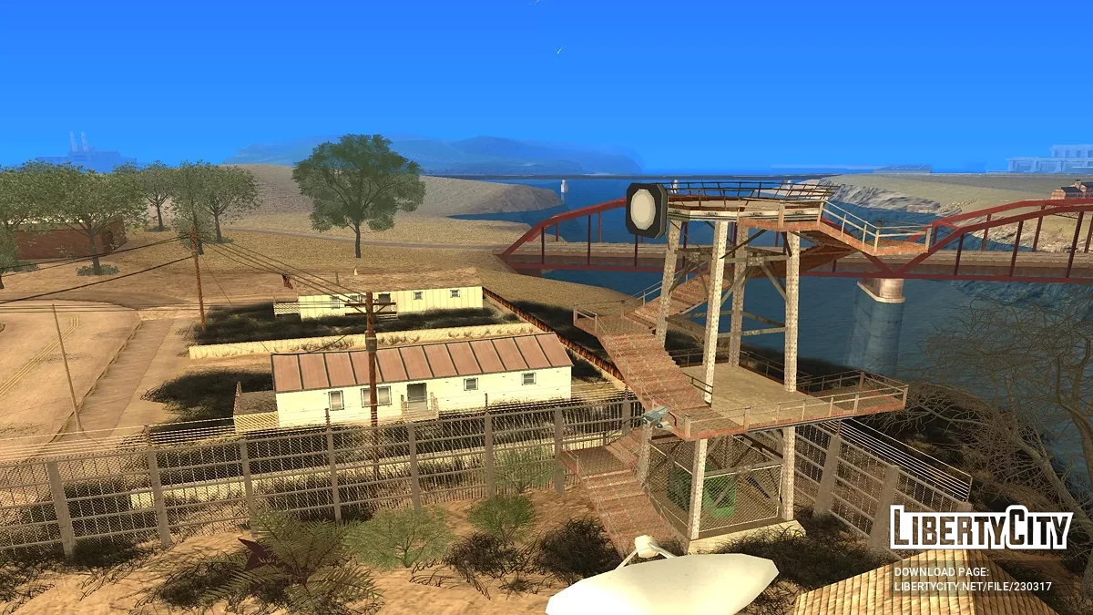 Укрепленный дом в пустыне / GTA San Andreas