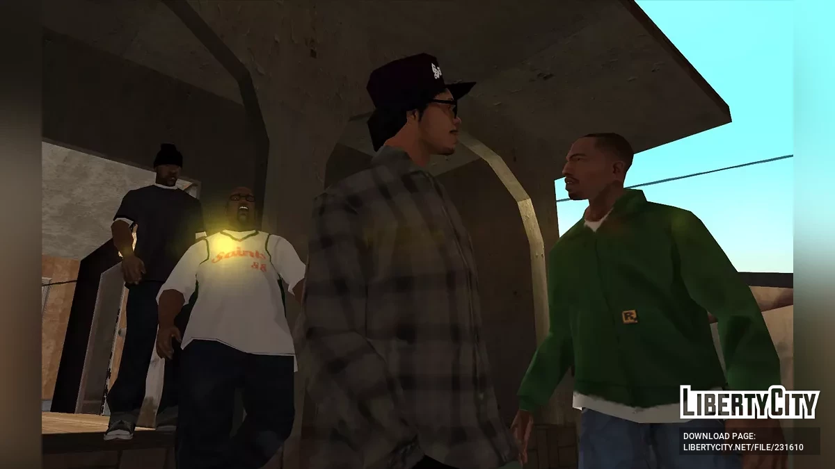 Назад в старые добрые времена / GTA San Andreas