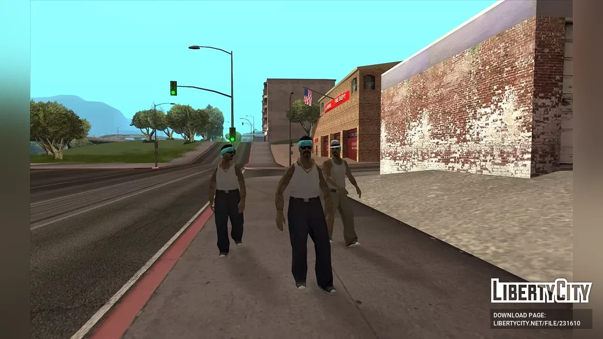 Назад в старые дни / GTA San Andreas
