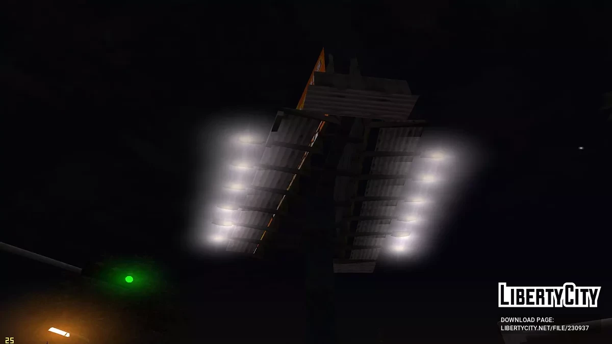 Улучшенное освещение рекламных баннеров / GTA San Andreas