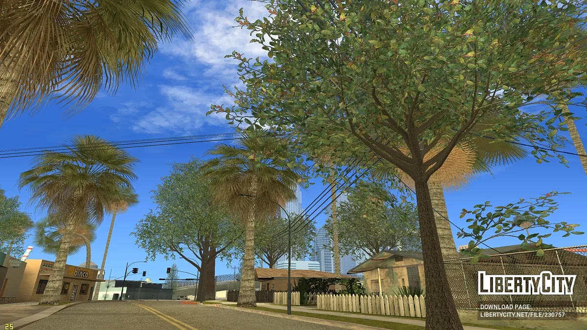 Озеленение Гантона / GTA San Andreas