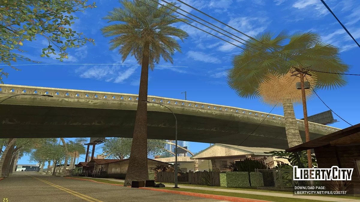 Озеленение Гантона / GTA San Andreas