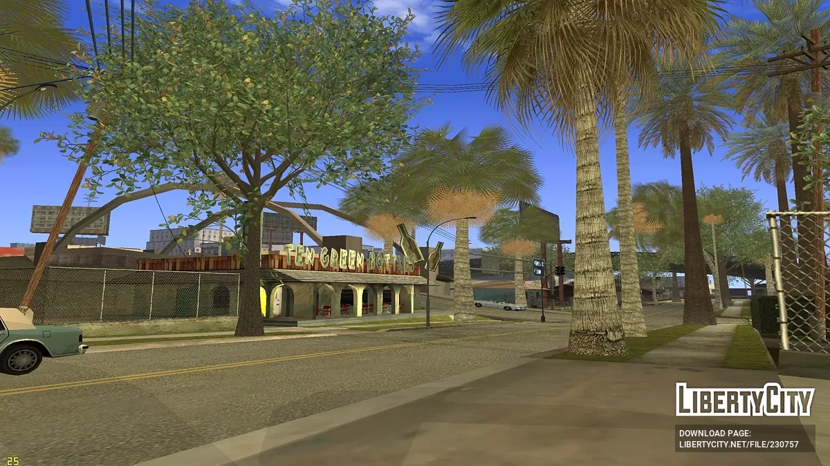 Озеленение Гантона / GTA San Andreas