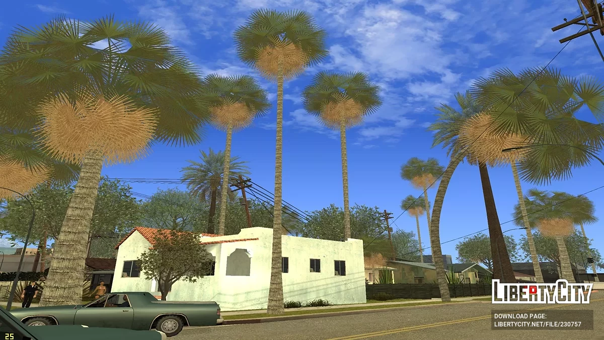 Озеленение Гантона / GTA San Andreas