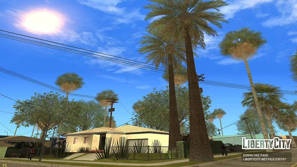 Озеленение Гантона / GTA San Andreas
