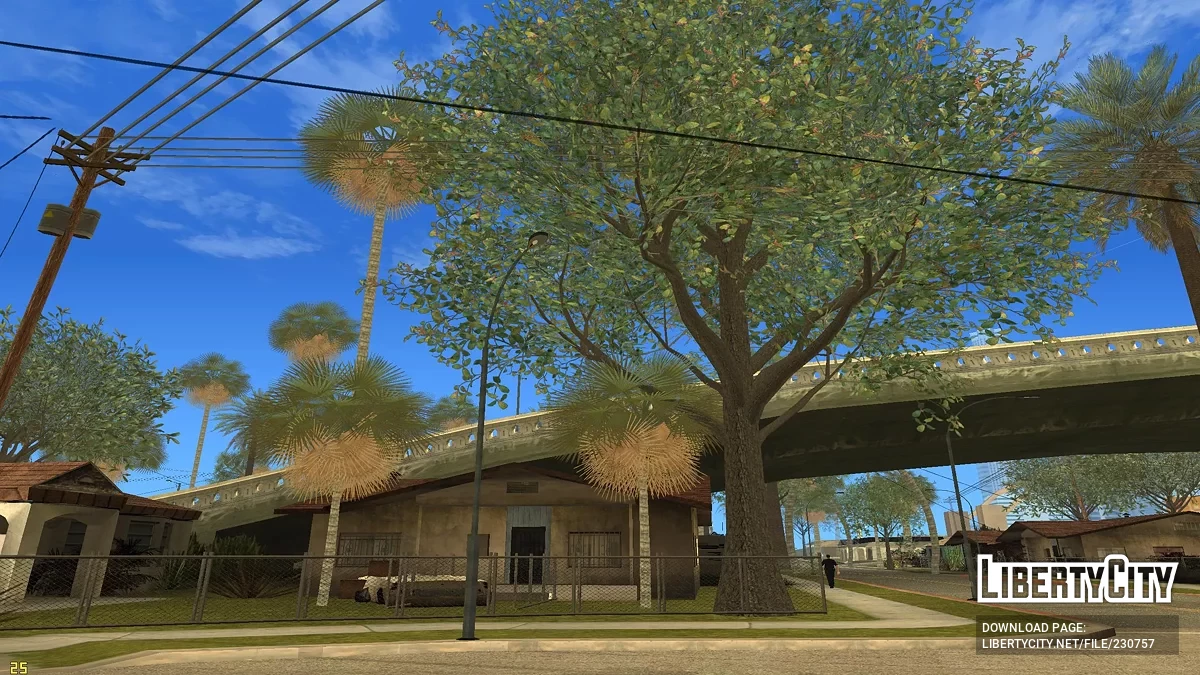 Озеленение Гантона / GTA San Andreas