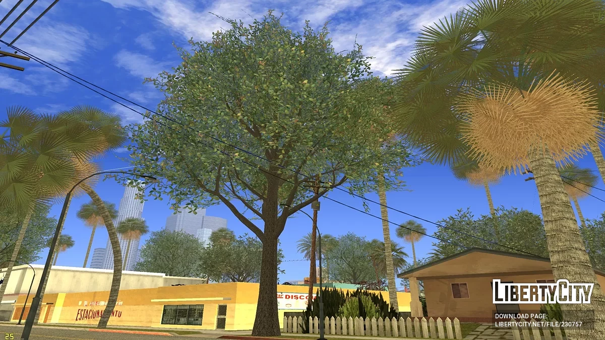 Озеленение Гантона / GTA San Andreas