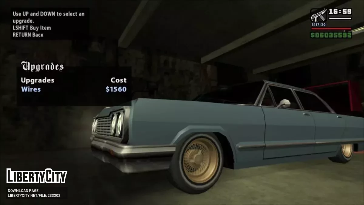 Аутентичный пак колес / GTA San Andreas