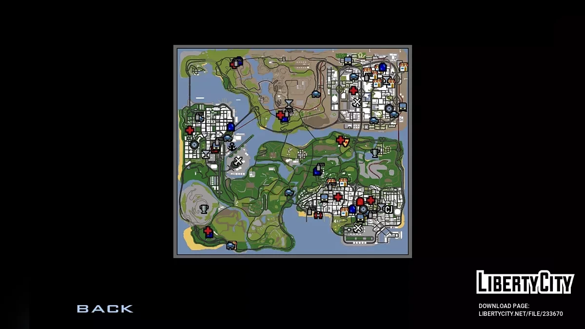 Интерфейс из бета-версии игры (Восстановлено) / GTA San Andreas