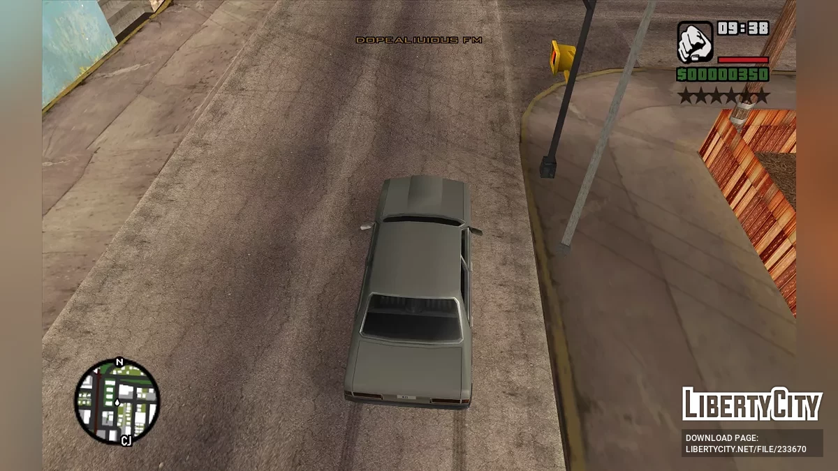 Интерфейс из бета-версии игры (Восстановлено) / GTA San Andreas