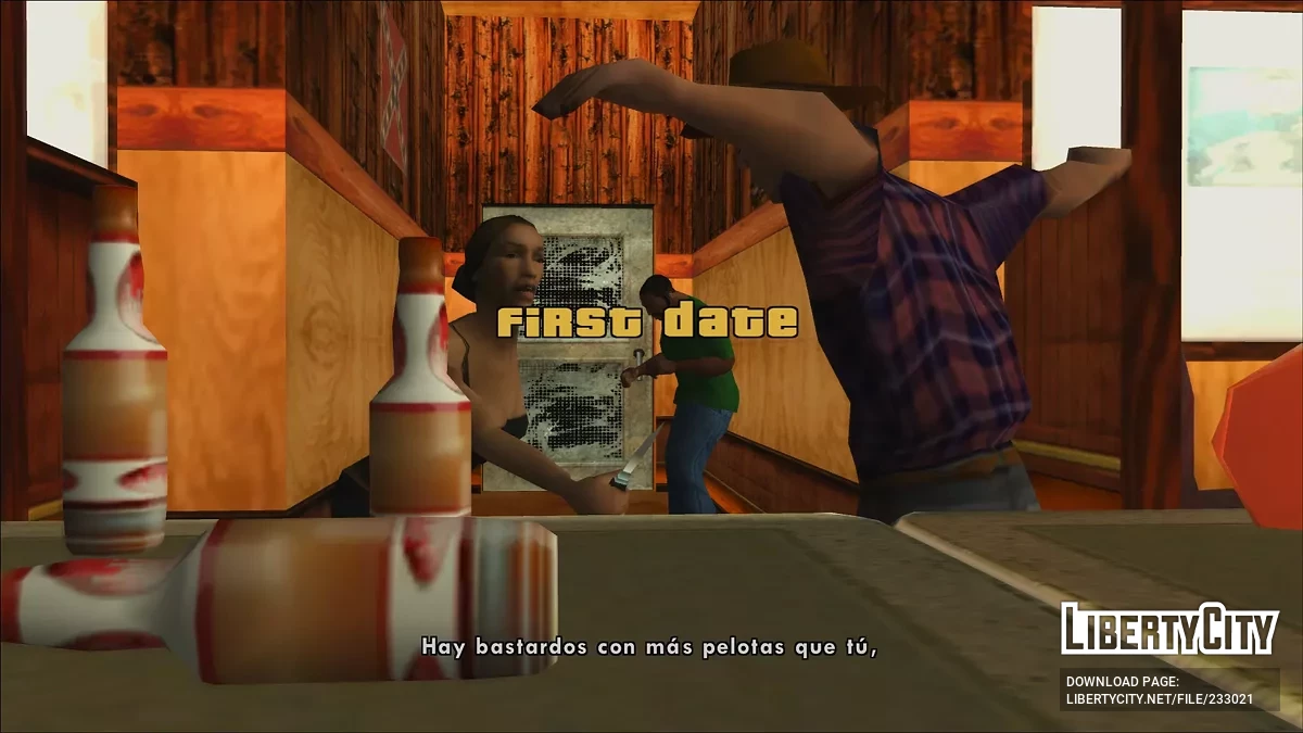 Мобильный HUD + улучшения / GTA San Andreas