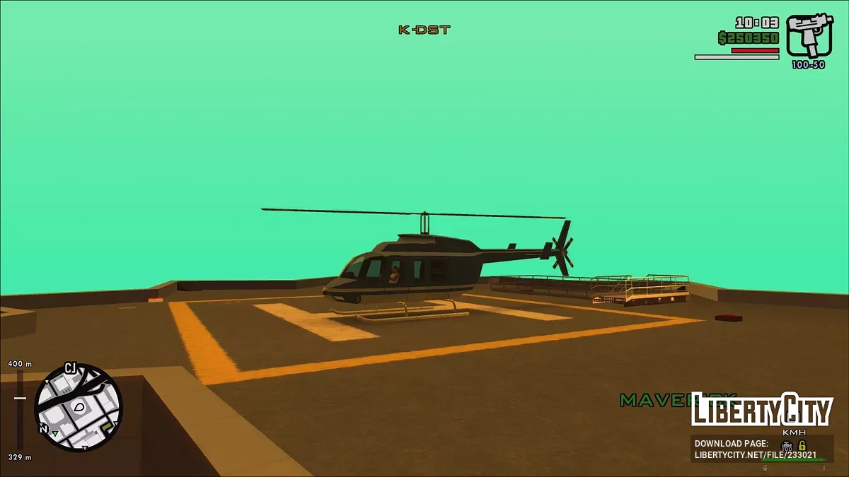 Мобильный HUD + улучшения / GTA San Andreas