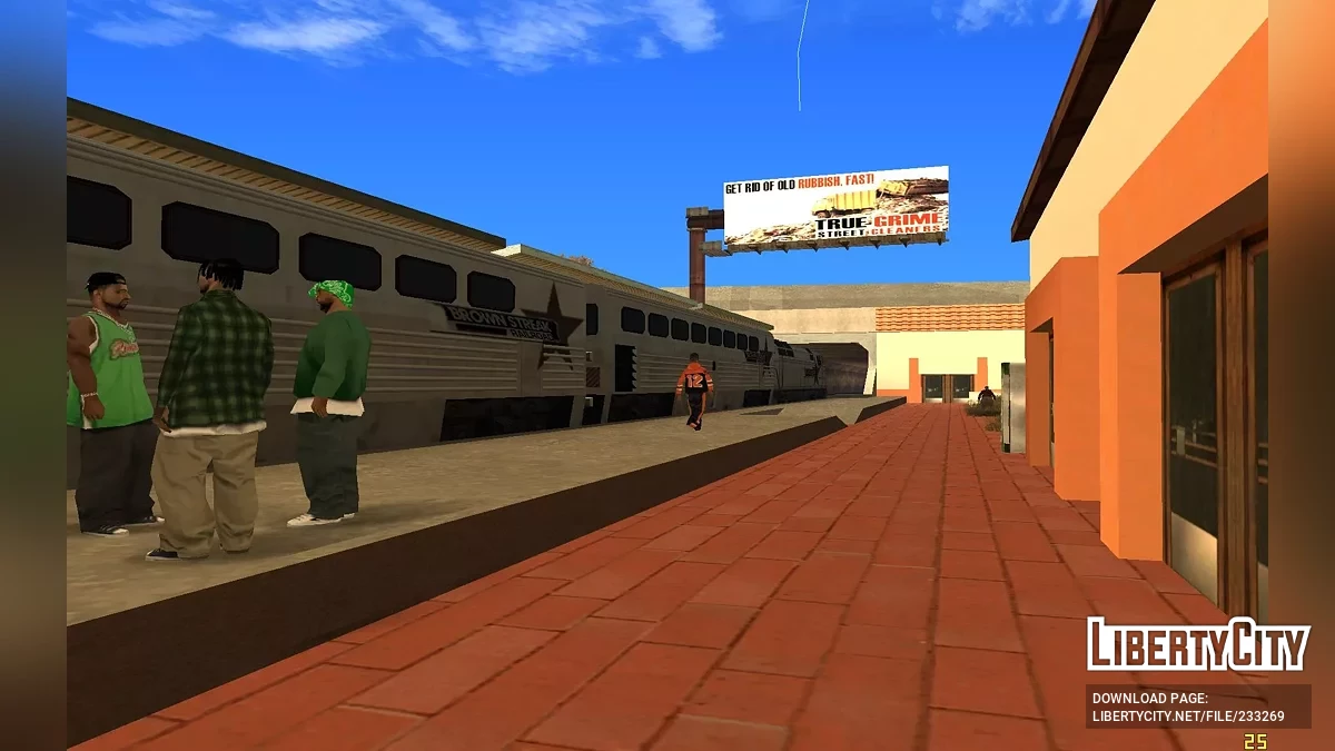 Модернизация поездов - Оживление ЖД / GTA San Andreas