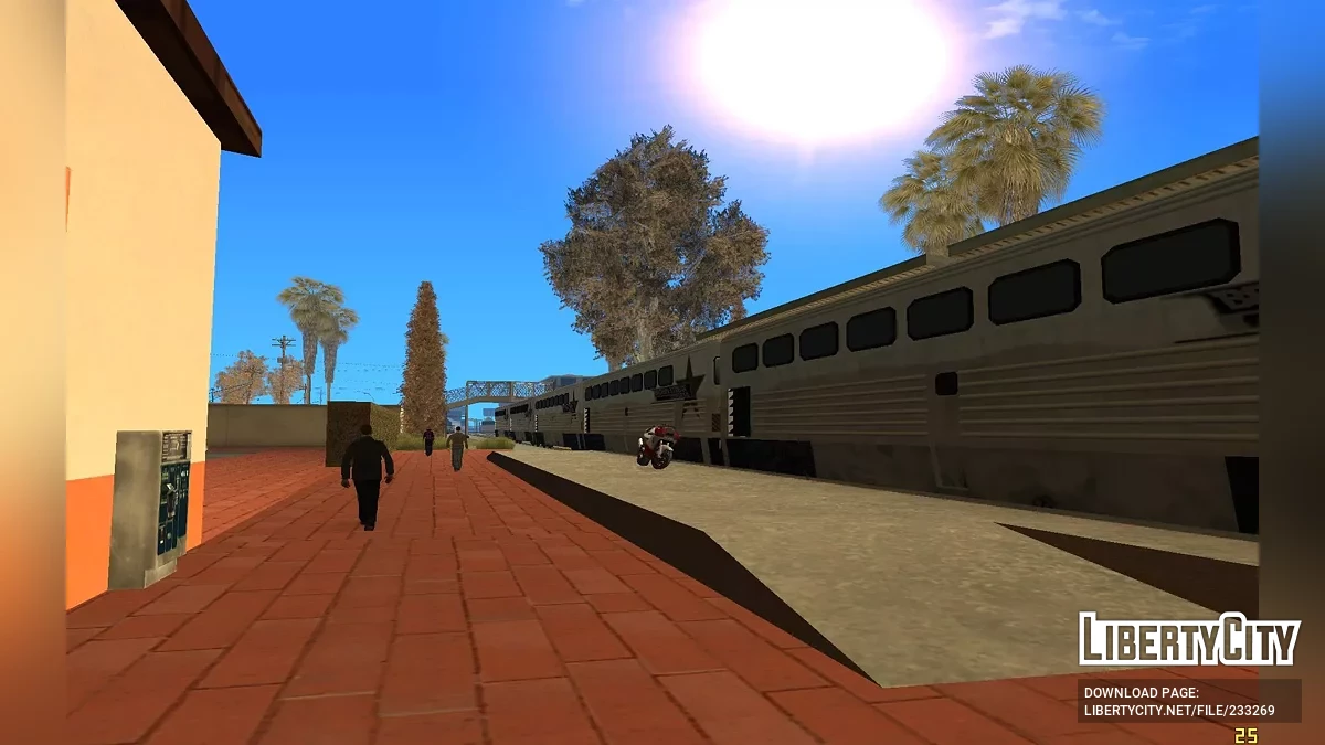 Модернизация поездов - Оживление ЖД / GTA San Andreas