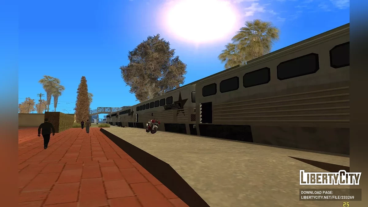 Модернизация поездов - Оживление ЖД / GTA San Andreas