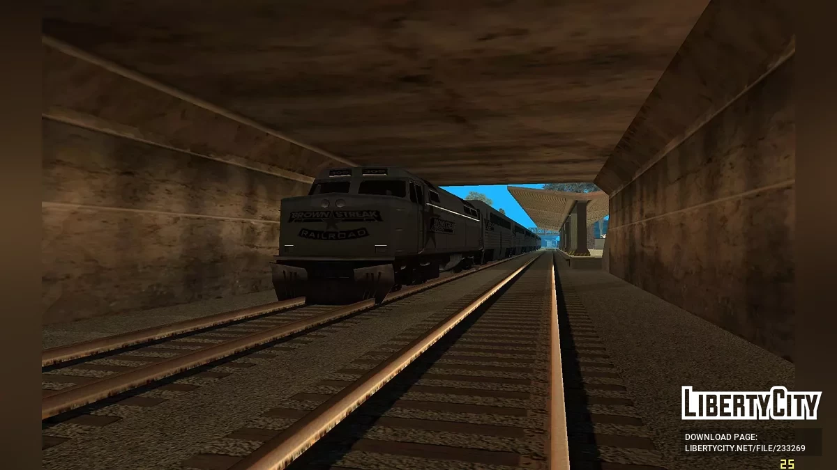 Модернизация поездов - Оживление ЖД / GTA San Andreas