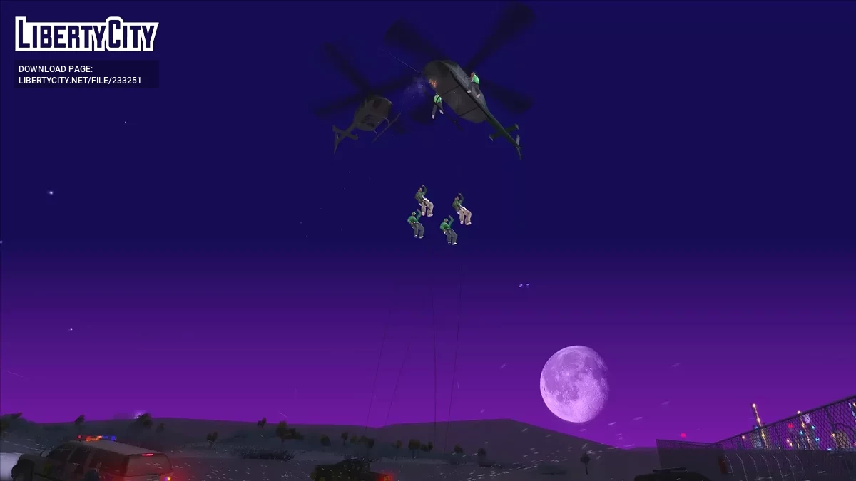 Супер Гроув Стрит Фэмилис в стиле SWAT / GTA San Andreas