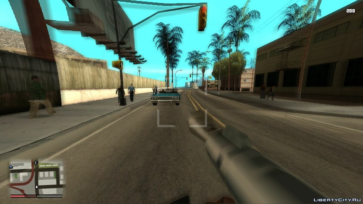 GTA V HUD by DK22Pac [SA Style] для GTA San Andreas - Картинка #4