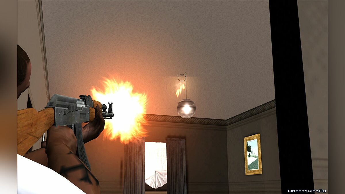 GTA SA - Камера прицеливания "от плеча" (как в GTA 4) для GTA San Andreas - Картинка #1