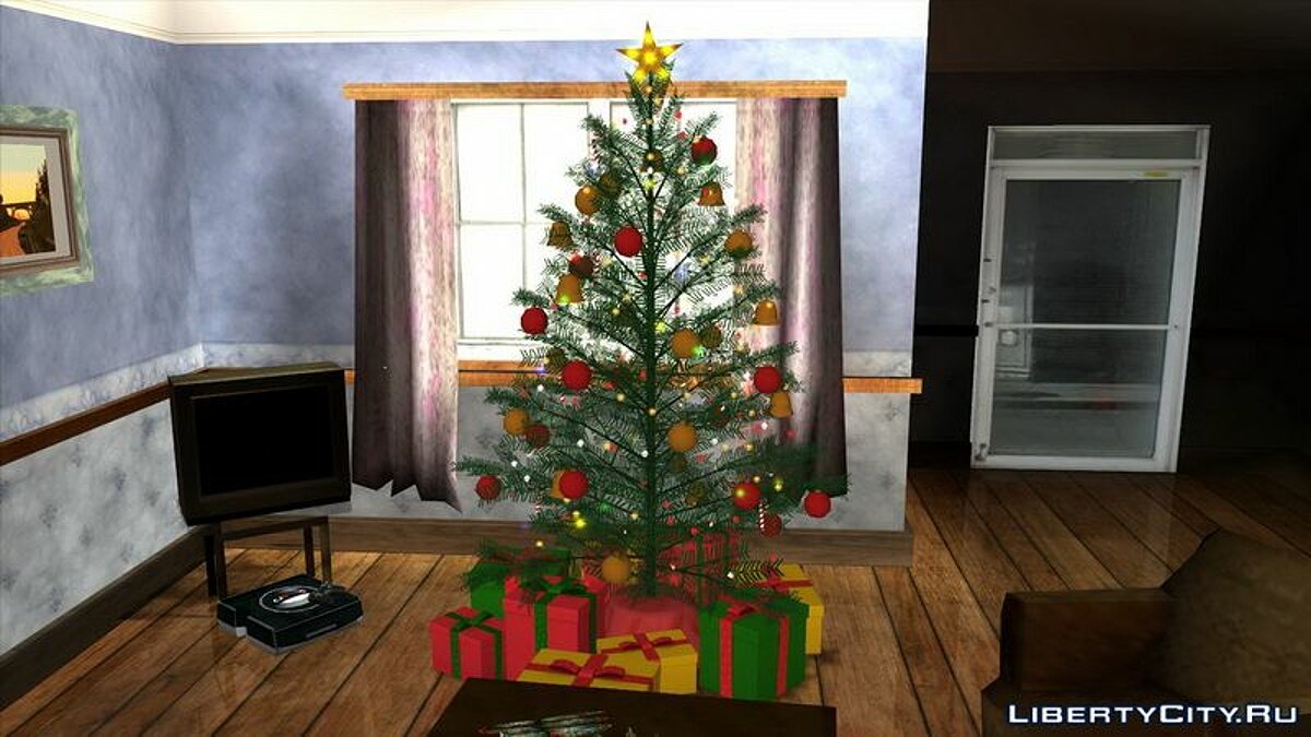 Новогодние (рождественские) ели из GTA V для GTA San Andreas - Картинка #2