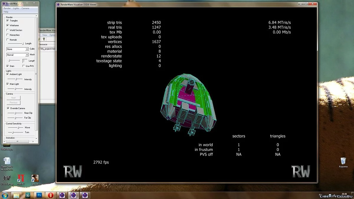RenderWare Studio SDK v3.7 / GTA San Andreas