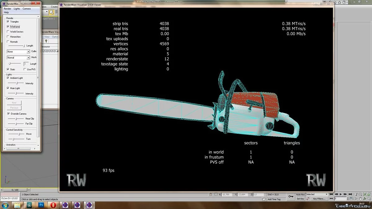 RenderWare Studio SDK v3.7 / GTA San Andreas