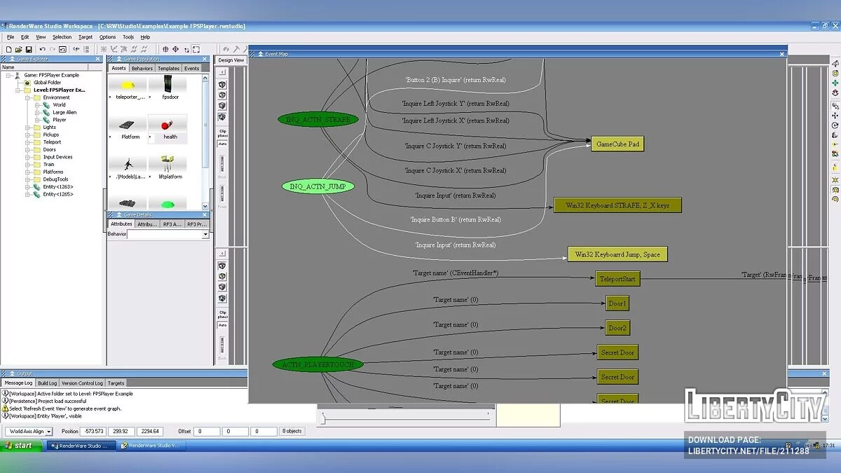 RenderWare Studio 2.0.1 / GTA San Andreas