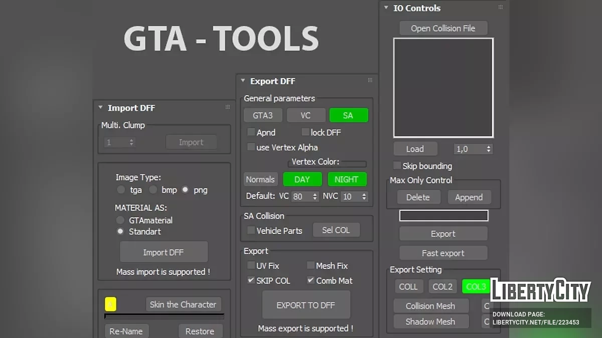 GTA Tools / GTA San Andreas