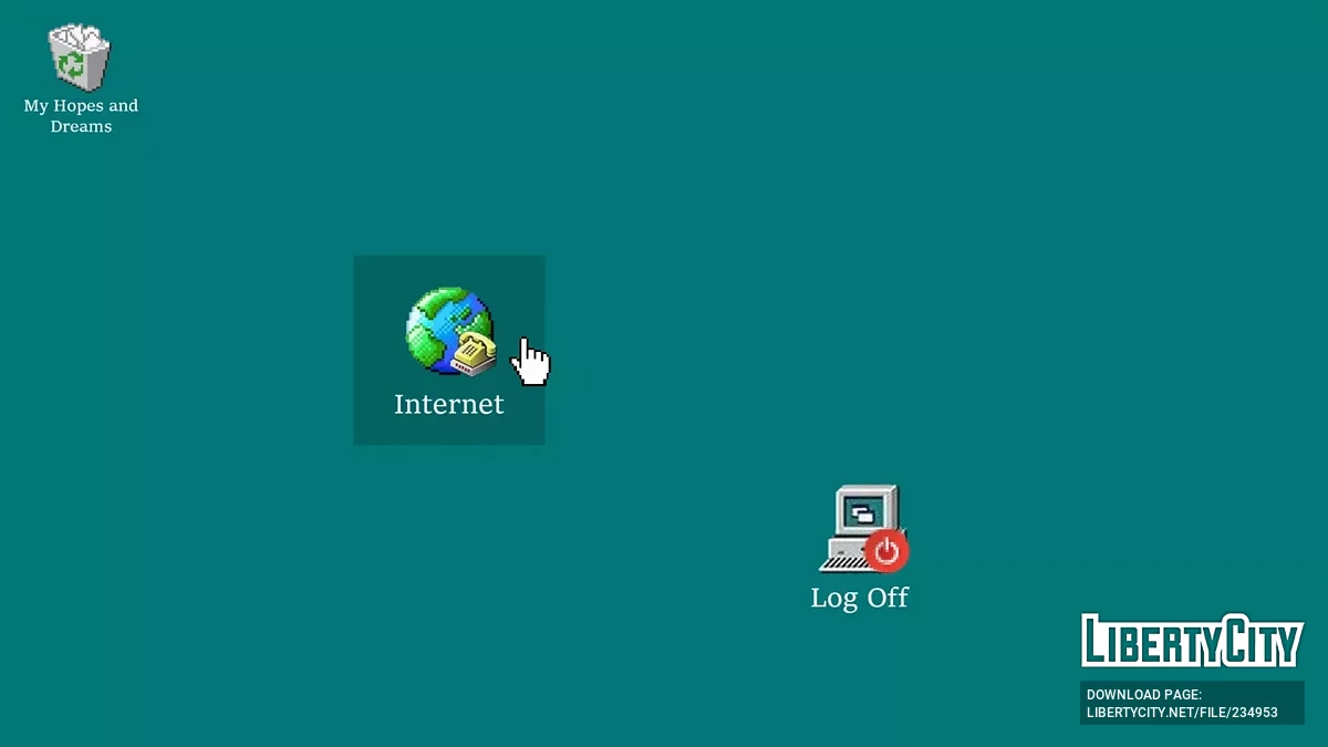EyeFinder92 — поддельный интернет для Сан-Андреаса / GTA San Andreas