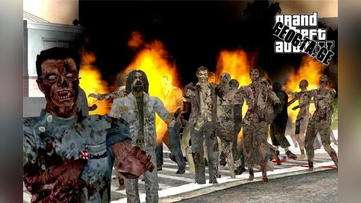 Атомный взрыв / GTA San Andreas