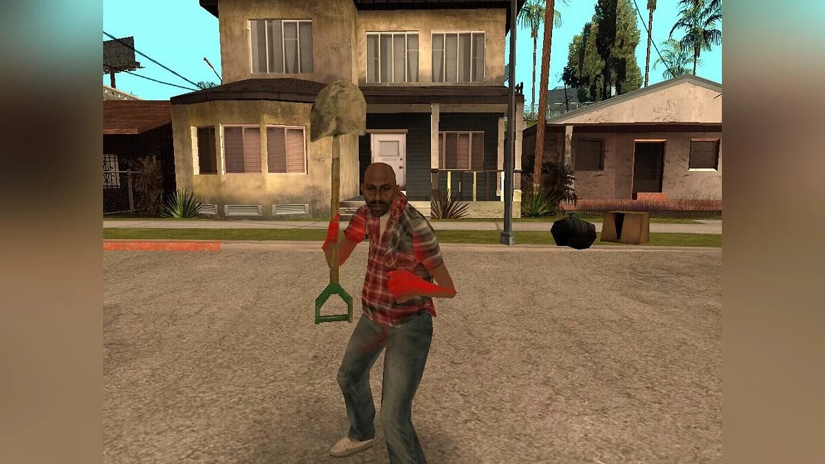 Что-то с Сиджеем... / GTA San Andreas