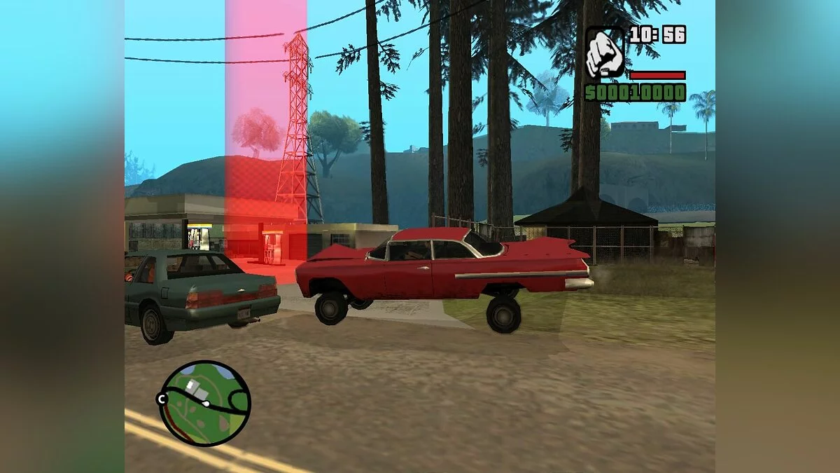 Гонка до бензокалонки / GTA San Andreas
