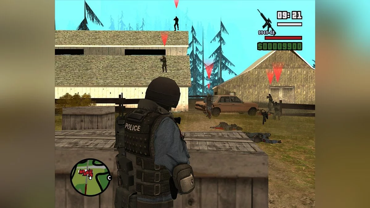 Terrorist farm / GTA San Andreas
