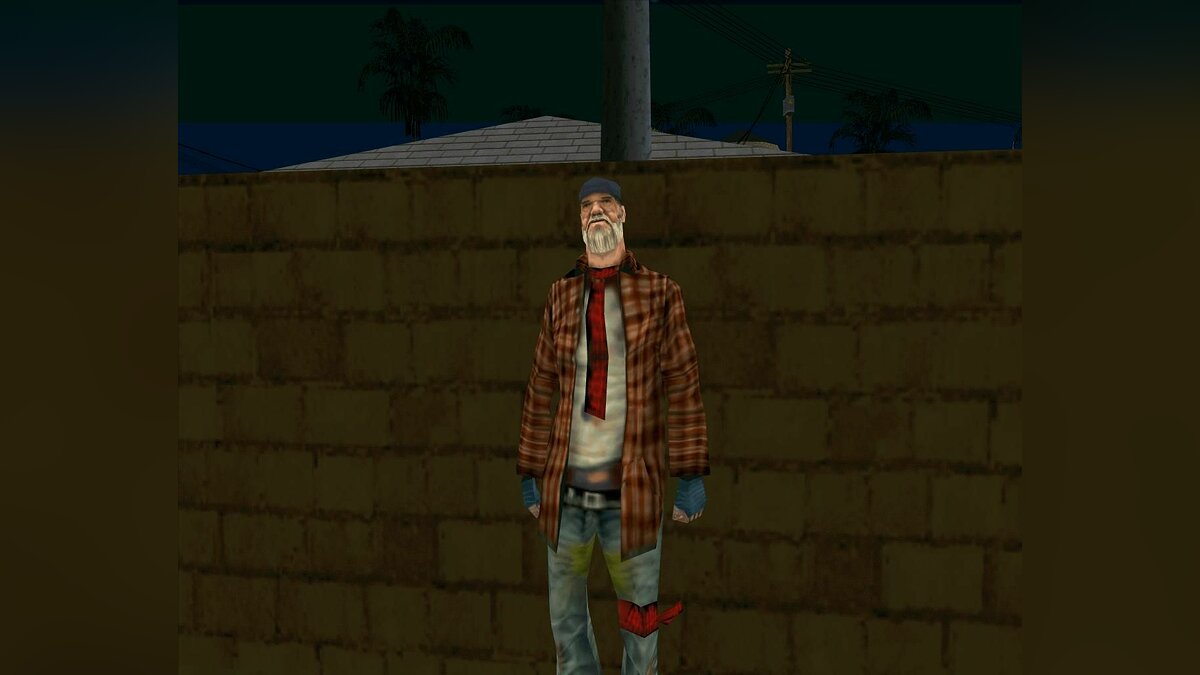 Скачать История бомжа Майка для GTA San Andreas