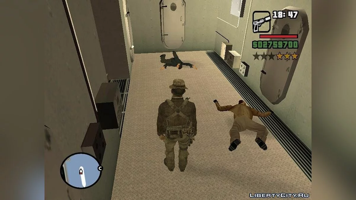 Пролог миссии про Прайса... / GTA San Andreas