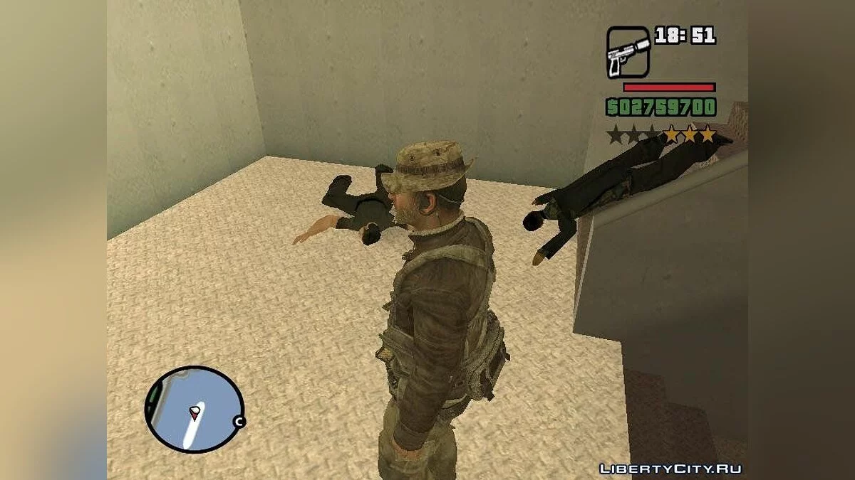 Пролог миссии про Прайса... / GTA San Andreas