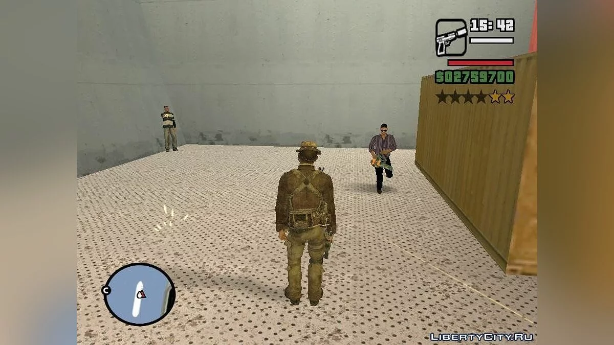 Пролог миссии про Прайса... / GTA San Andreas