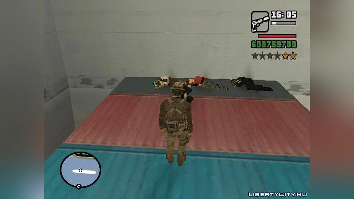Пролог миссии про Прайса... / GTA San Andreas