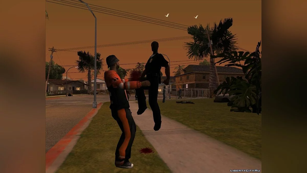 Тенпеннай и Булочка поперёк города - Миссия с Озвучкой / GTA San Andreas