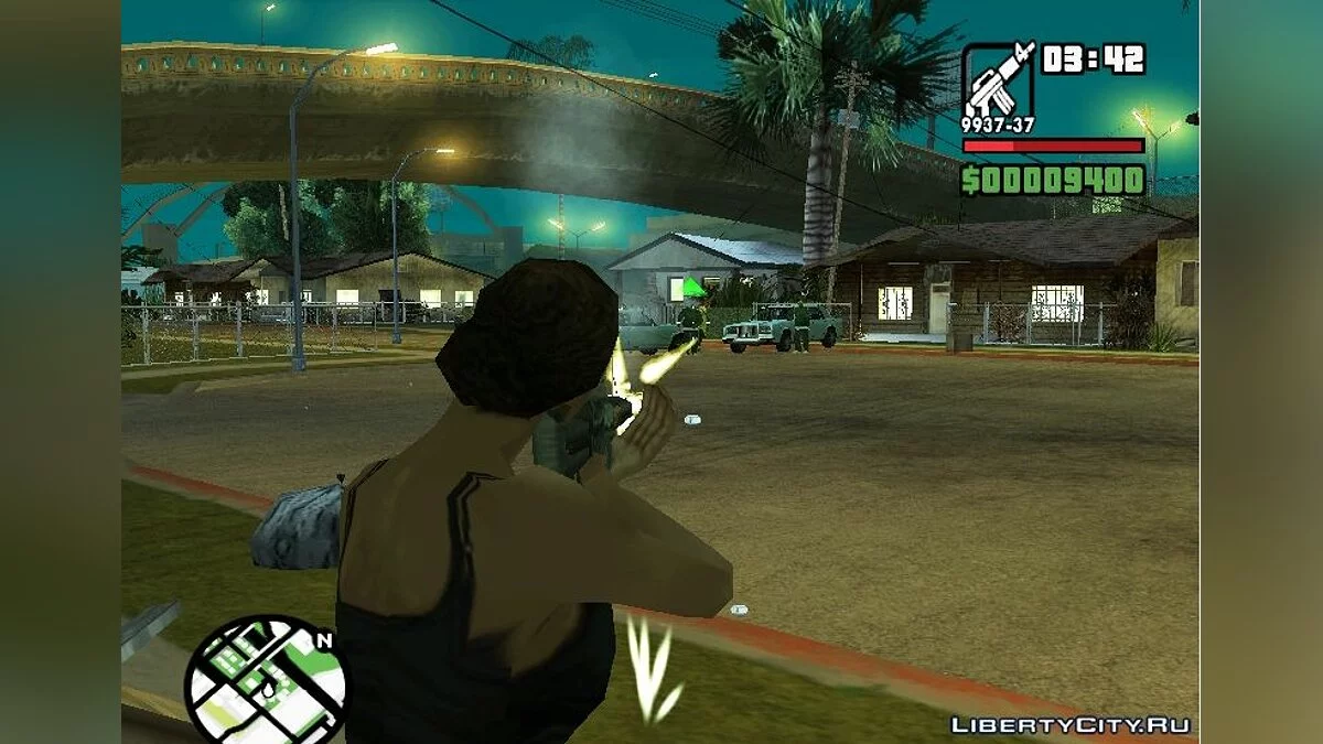 Catalina and Claude VS Groove Street / GTA San Andreas