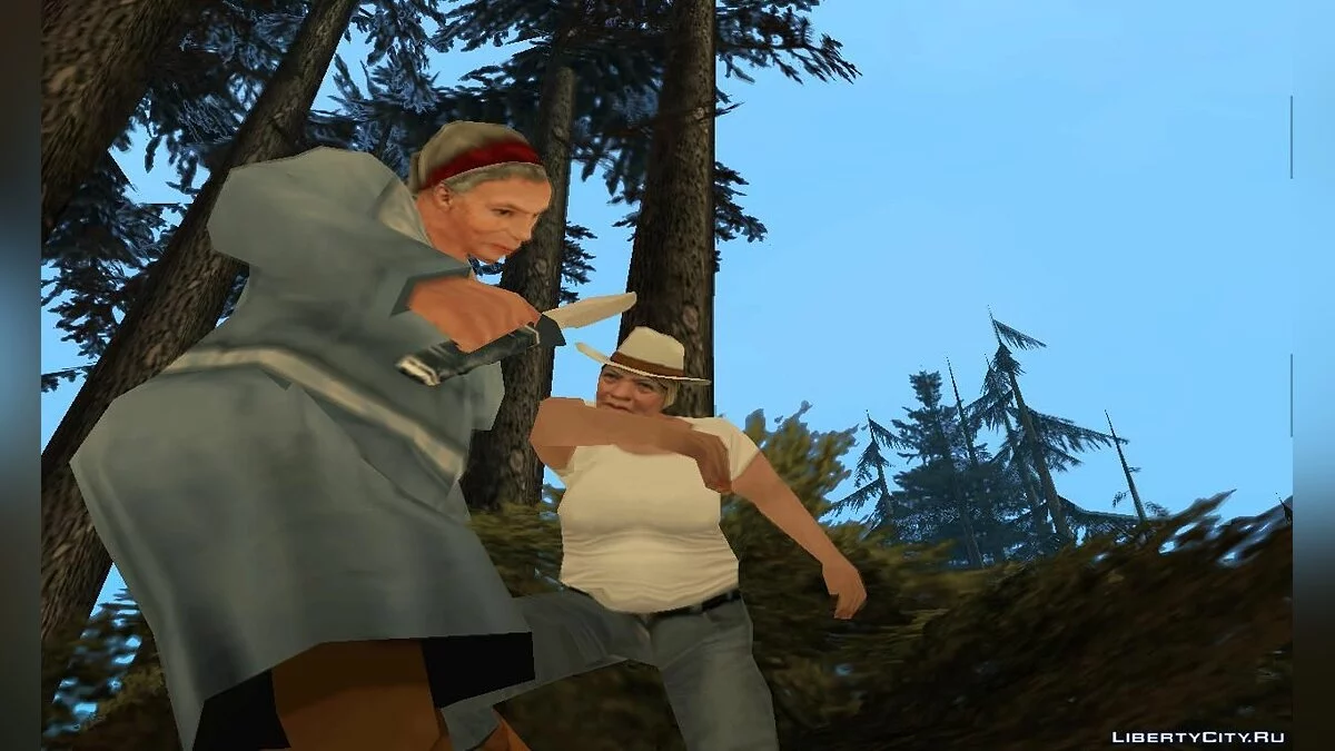 Легендарная бабуся / GTA San Andreas