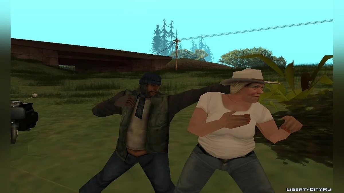 Легендарная бабуся / GTA San Andreas