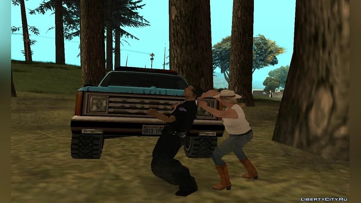 Легендарная бабуся / GTA San Andreas