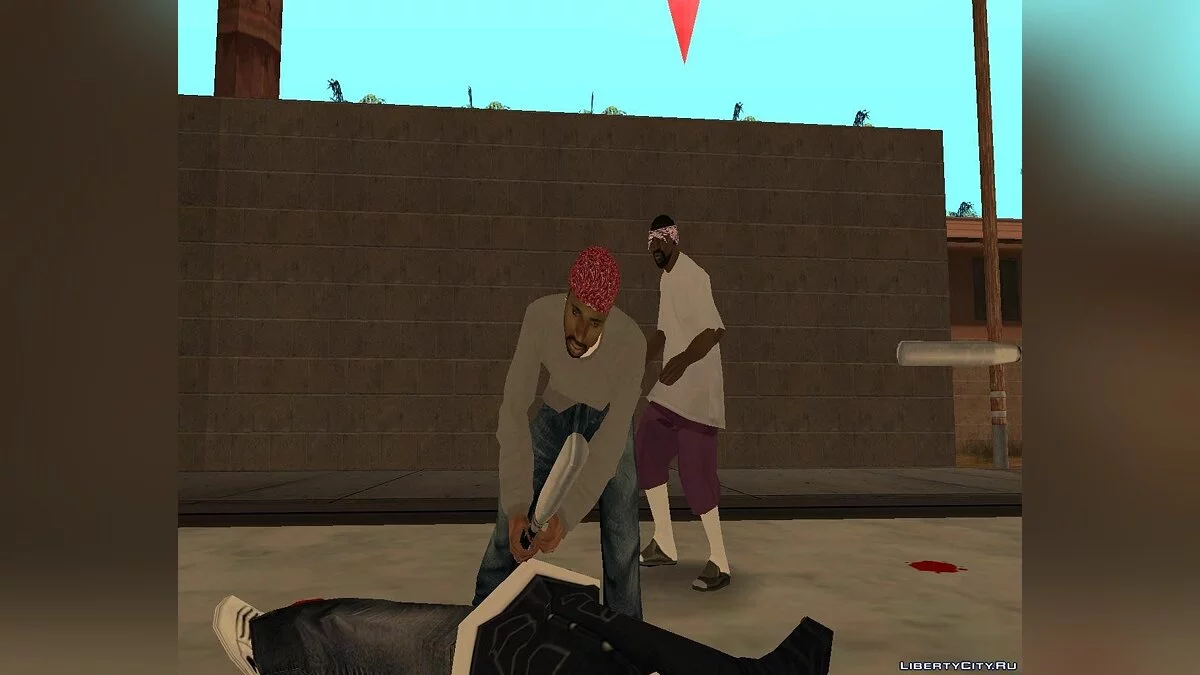 Ох уже эти ballas'ы... / GTA San Andreas