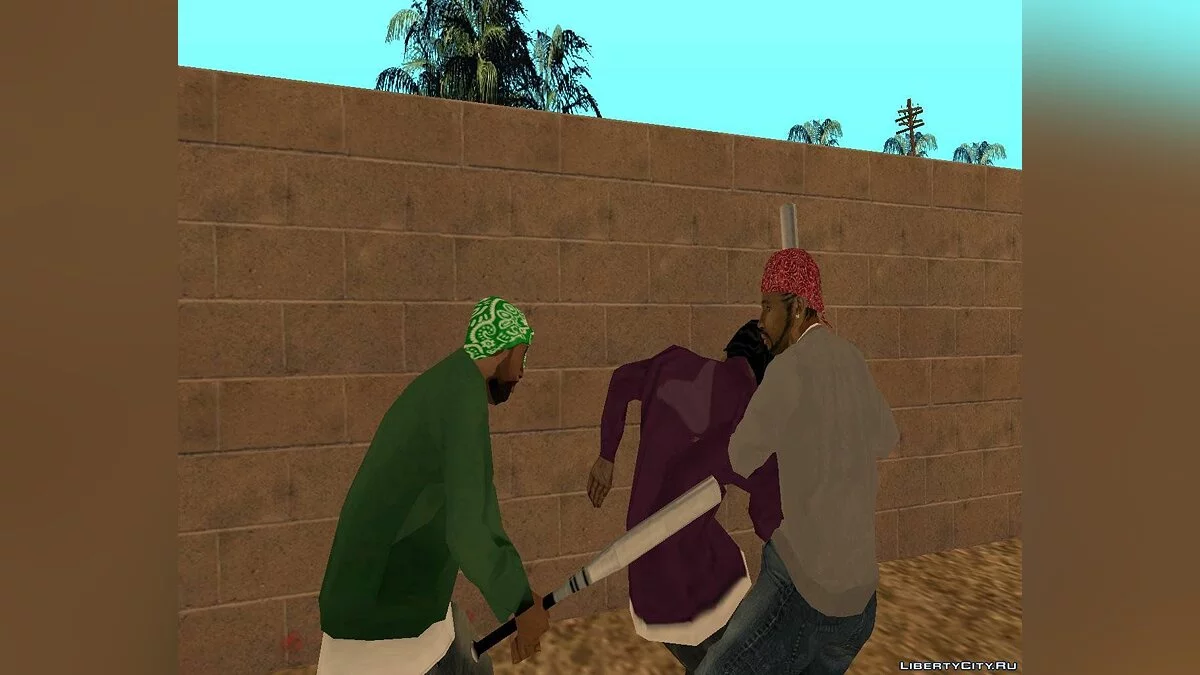 Ох уже эти ballas'ы... / GTA San Andreas