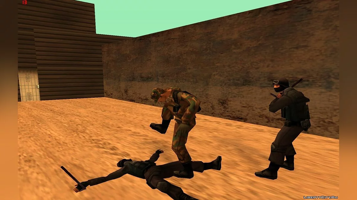 [DYOM] Полоса препятствий / GTA San Andreas