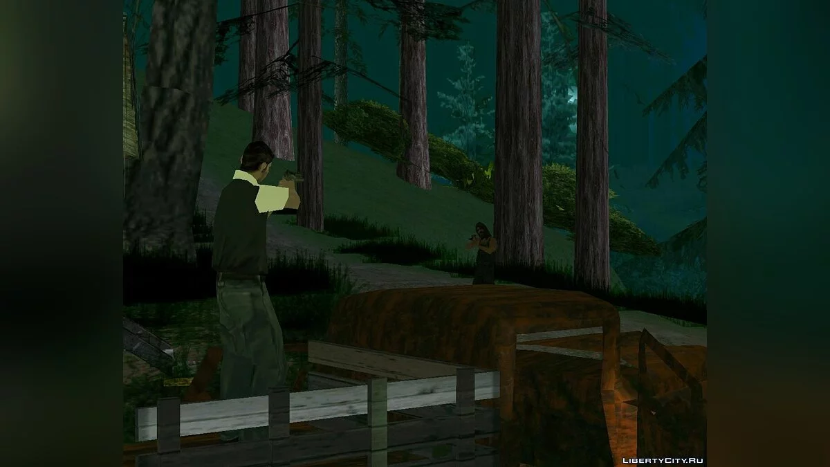Мёртвый лес / GTA San Andreas