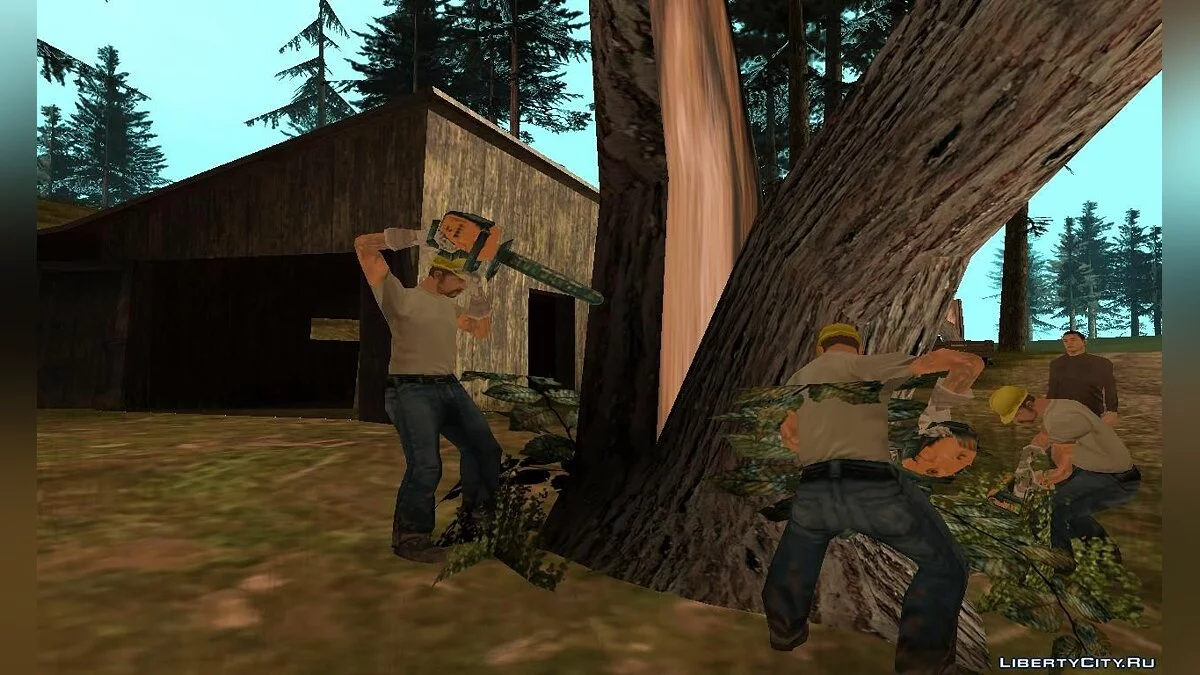Лесопилка / GTA San Andreas