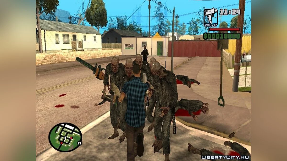 Вирус.Начало конца.	 / GTA San Andreas